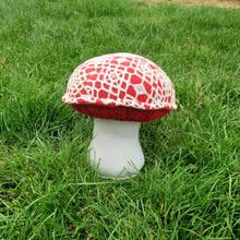 Load image into Gallery viewer, Doily Lace Amanita Plushroom fantasy