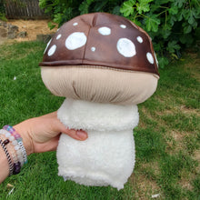 Load image into Gallery viewer, Brown Amanita Pantherina Plushroom scientific