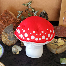 Load image into Gallery viewer, Amanita muscaria Classic Plushroom Large Edge Dots