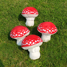 Load image into Gallery viewer, Amanita muscaria Classic Plushroom Large Edge Dots
