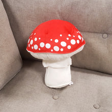 Load image into Gallery viewer, Amanita muscaria Classic Plushroom Large Edge Dots