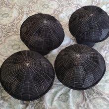 Load image into Gallery viewer, Black Scrappy Spiderweb Plushroom fantasy