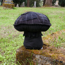 Load image into Gallery viewer, Black Scrappy Spiderweb Plushroom fantasy