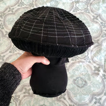 Load image into Gallery viewer, Black Scrappy Spiderweb Plushroom fantasy