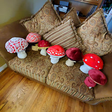 Load image into Gallery viewer, Amanita muscaria Classic Plushroom Large Edge Dots