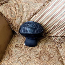 Load image into Gallery viewer, Black Scrappy Spiderweb Plushroom fantasy