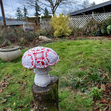 Load image into Gallery viewer, Doily Lace Amanita Plushroom fantasy