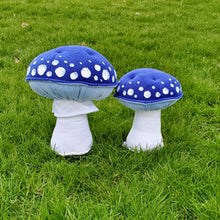 Load image into Gallery viewer, Blue Amanita Plushroom
