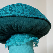 Load image into Gallery viewer, Green Lace Plushroom fantasy
