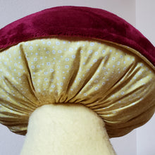 Load image into Gallery viewer, Two colored Bolete Plushroom, Scientific type